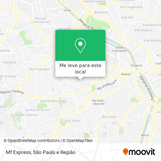 Mf Express mapa