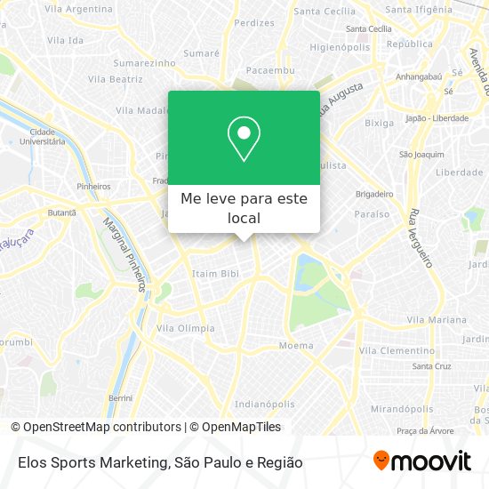 Elos Sports Marketing mapa