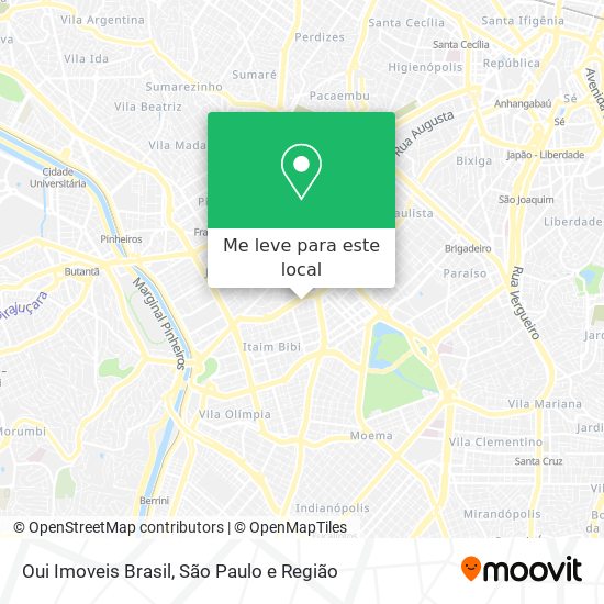 Oui Imoveis Brasil mapa