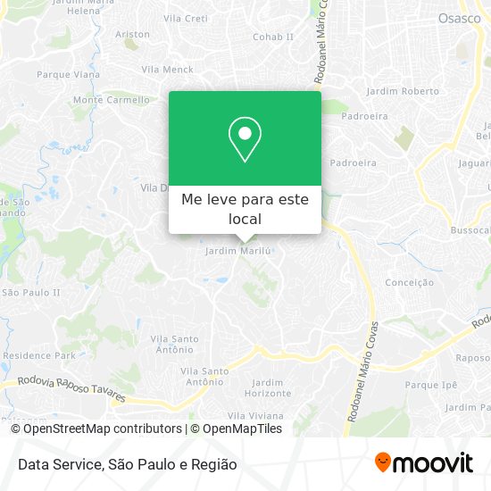 Data Service mapa