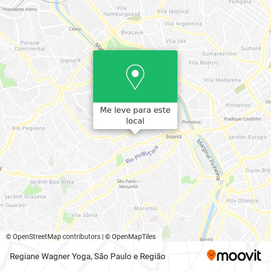 Regiane Wagner Yoga mapa