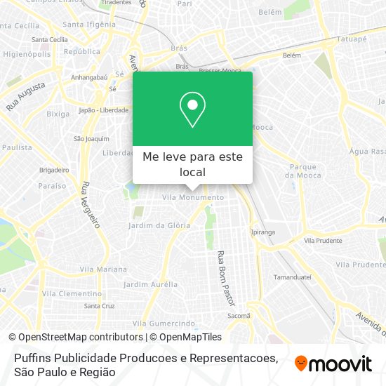 Puffins Publicidade Producoes e Representacoes mapa