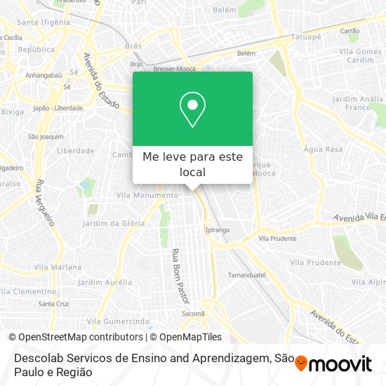 Descolab Servicos de Ensino and Aprendizagem mapa