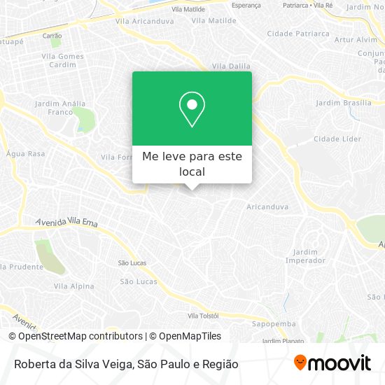Roberta da Silva Veiga mapa