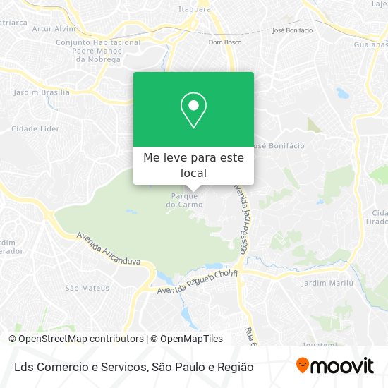 Lds Comercio e Servicos mapa