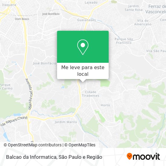 Balcao da Informatica mapa