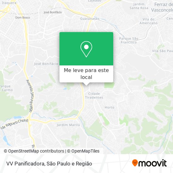 VV Panificadora mapa