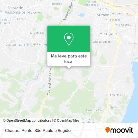 Chacara Perilo mapa