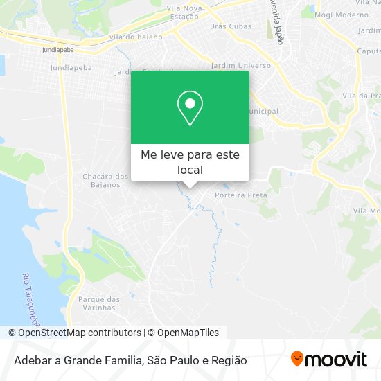 Adebar a Grande Familia mapa