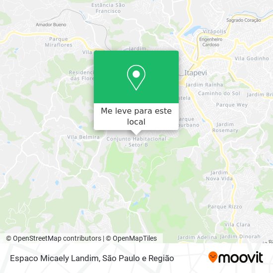 Espaco Micaely Landim mapa