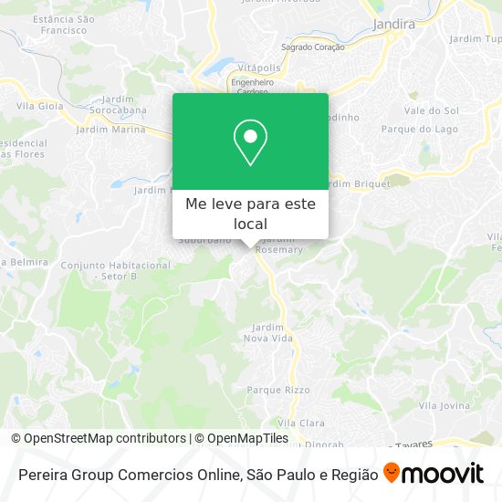 Pereira Group Comercios Online mapa