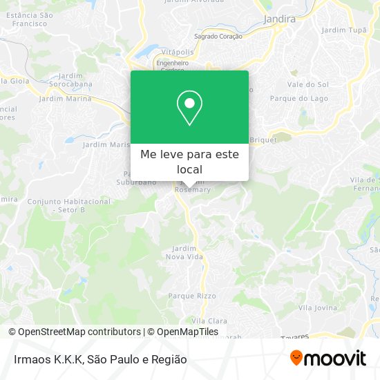 Irmaos K.K.K mapa
