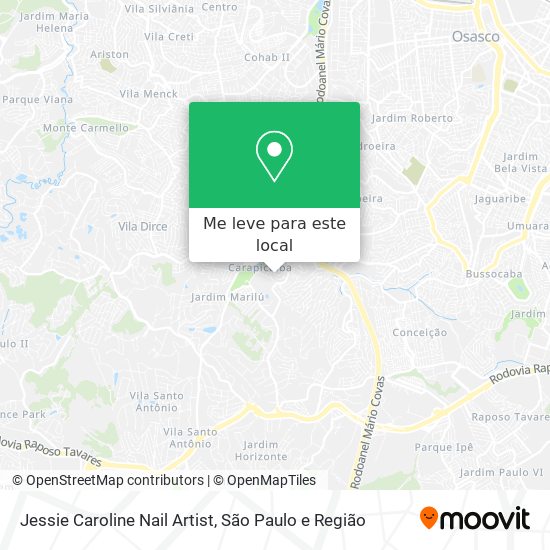 Jessie Caroline Nail Artist mapa