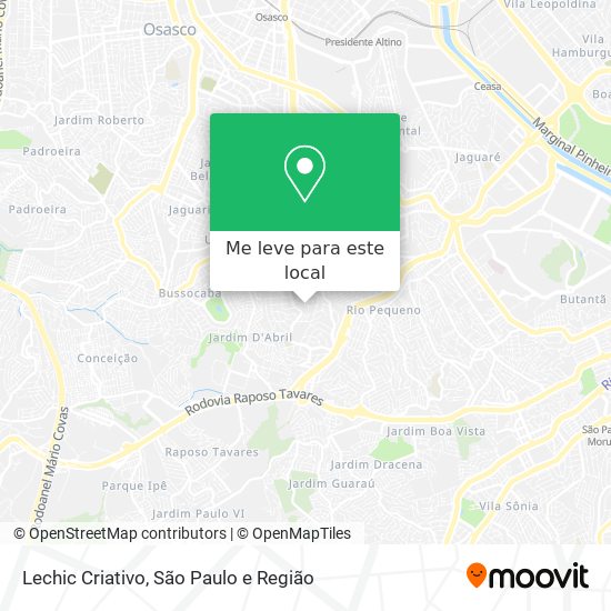 Lechic Criativo mapa