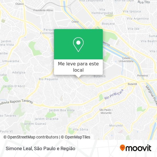 Simone Leal mapa