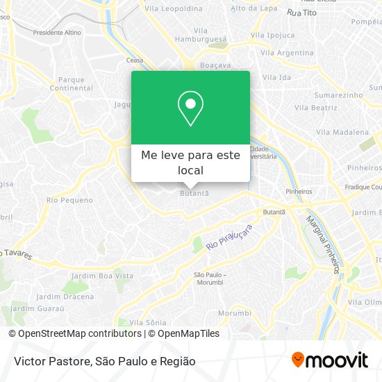 Victor Pastore mapa