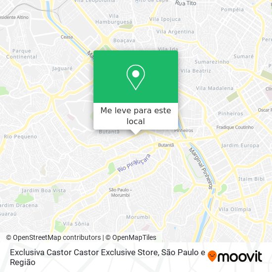 Exclusiva Castor Castor Exclusive Store mapa