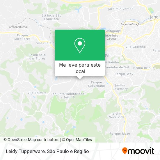 Leidy Tupperware mapa
