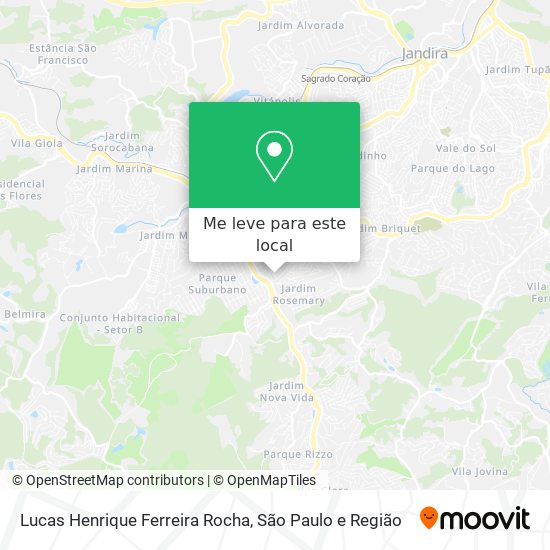 Lucas Henrique Ferreira Rocha mapa
