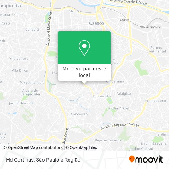 Hd Cortinas mapa