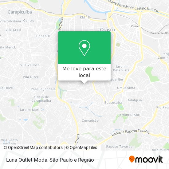Luna Outlet Moda mapa