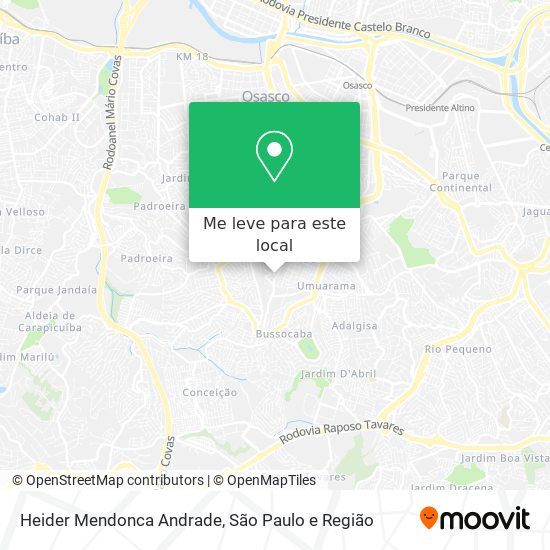 Heider Mendonca Andrade mapa