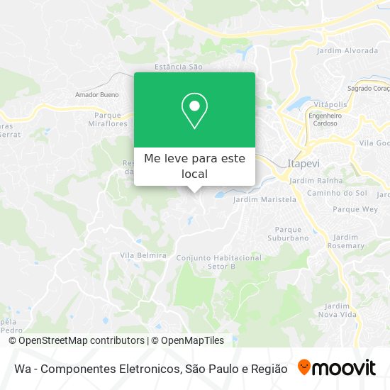 Wa - Componentes Eletronicos mapa