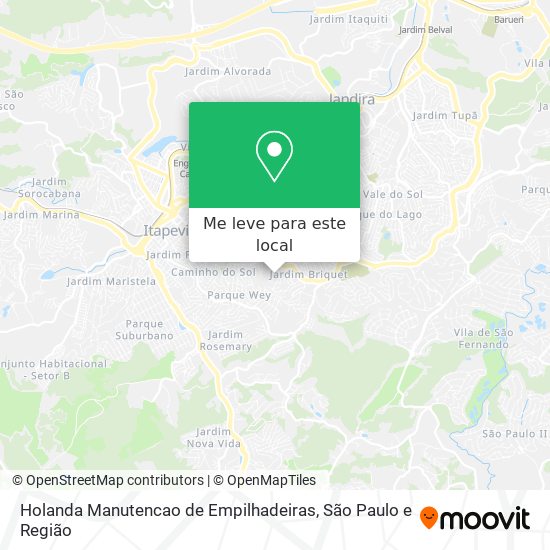 Holanda Manutencao de Empilhadeiras mapa