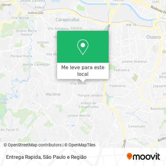 Entrega Rapida mapa