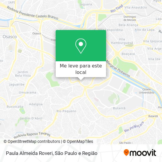 Paula Almeida Roveri mapa