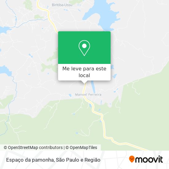 Espaço da pamonha mapa