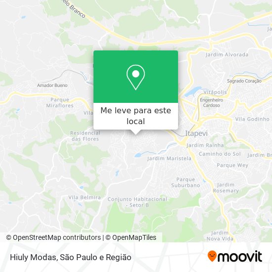 Hiuly Modas mapa