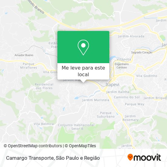 Camargo Transporte mapa