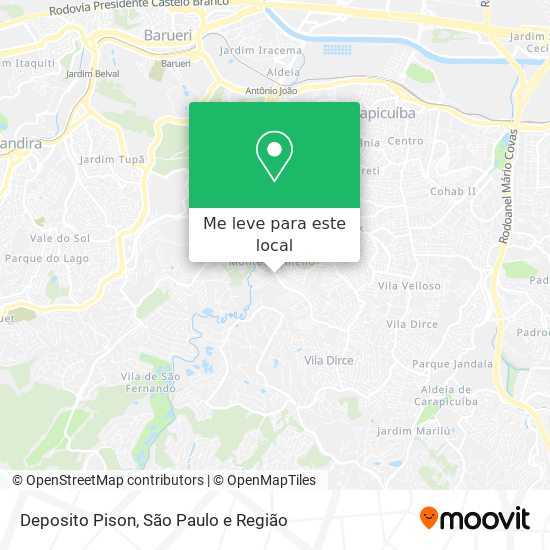 Deposito Pison mapa