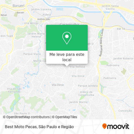 Best Moto Pecas mapa