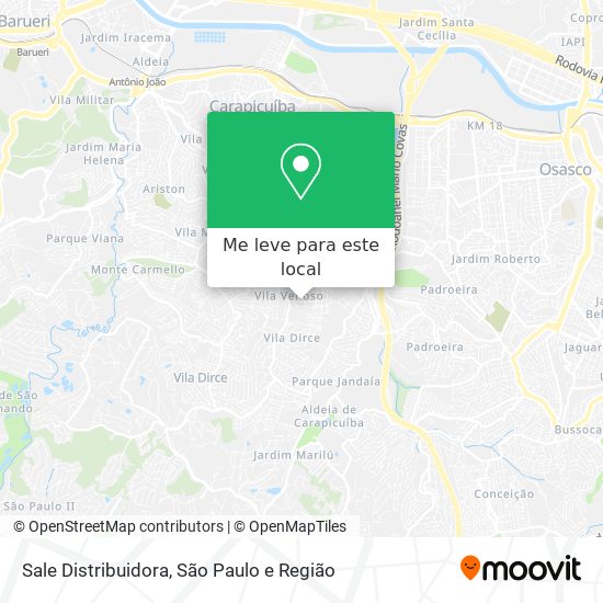 Sale Distribuidora mapa