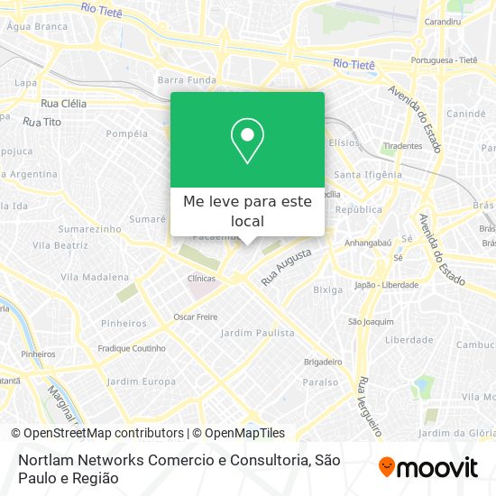 Nortlam Networks Comercio e Consultoria mapa