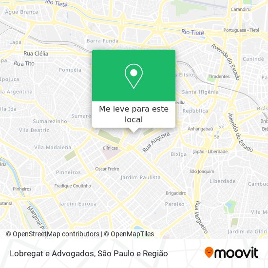 Lobregat e Advogados mapa