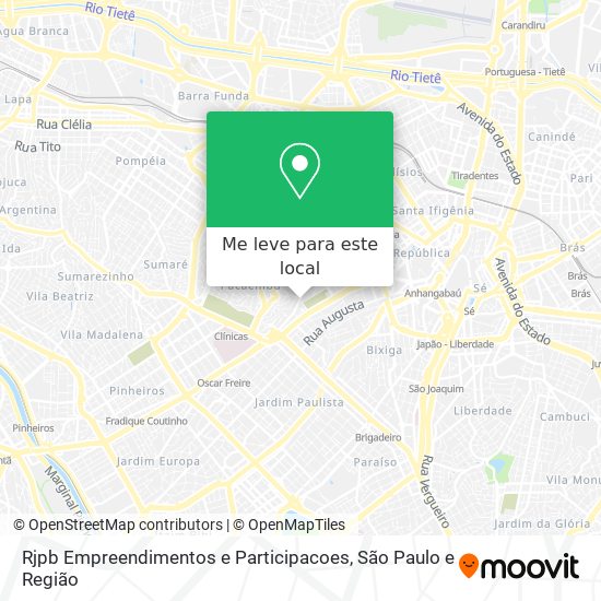 Rjpb Empreendimentos e Participacoes mapa