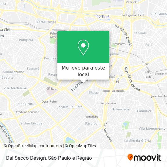 Dal Secco Design mapa