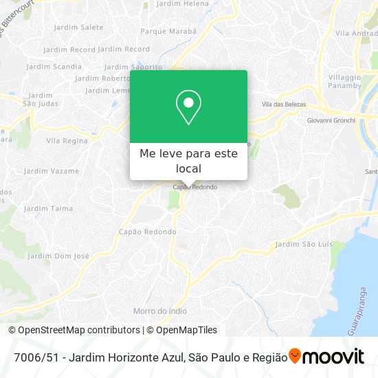 7006 / 51 - Jardim Horizonte Azul mapa