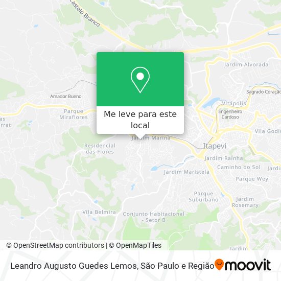 Leandro Augusto Guedes Lemos mapa