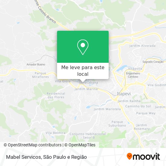 Mabel Servicos mapa