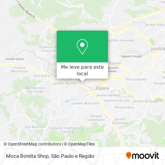 Moca Boniita Shop mapa