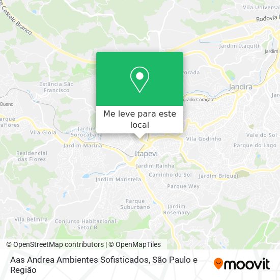 Aas Andrea Ambientes Sofisticados mapa