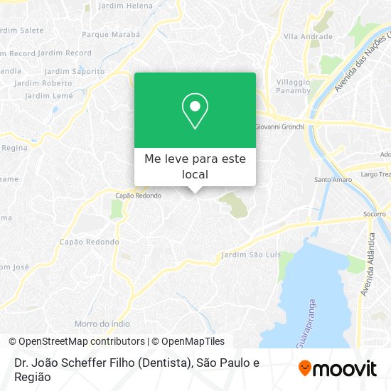 Dr. João Scheffer Filho (Dentista) mapa