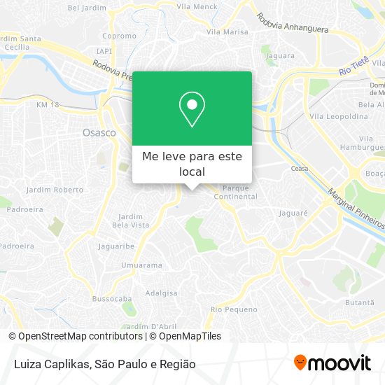 Luiza Caplikas mapa