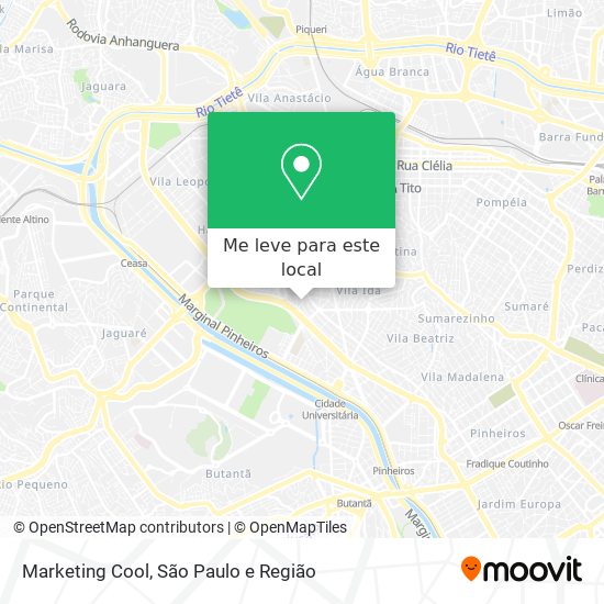 Marketing Cool mapa