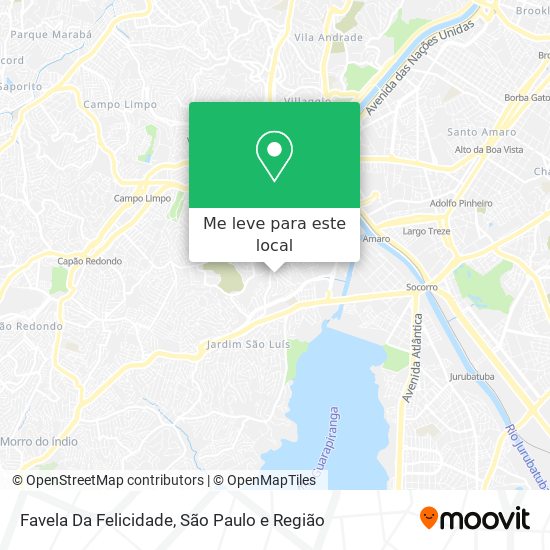 Favela Da Felicidade mapa