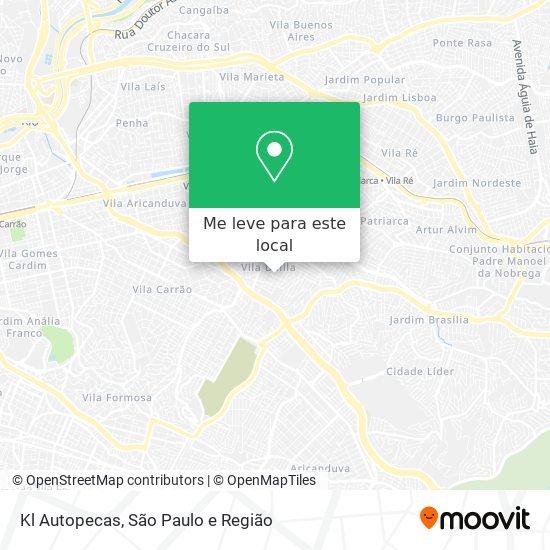 Kl Autopecas mapa